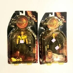 Serenity Diamond Select "Mal" Reynolds & Jayne Cobb figure Series one 2005